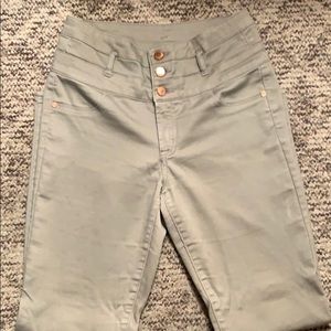 High waste super skinny pants